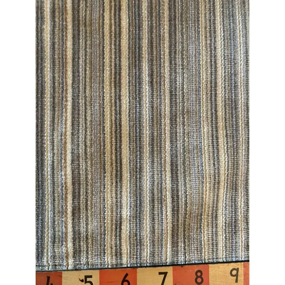 Lee Jofa Oscar de la Renta Jacquard Sample + Thomas O'Brien Velvet Stripe 25x25